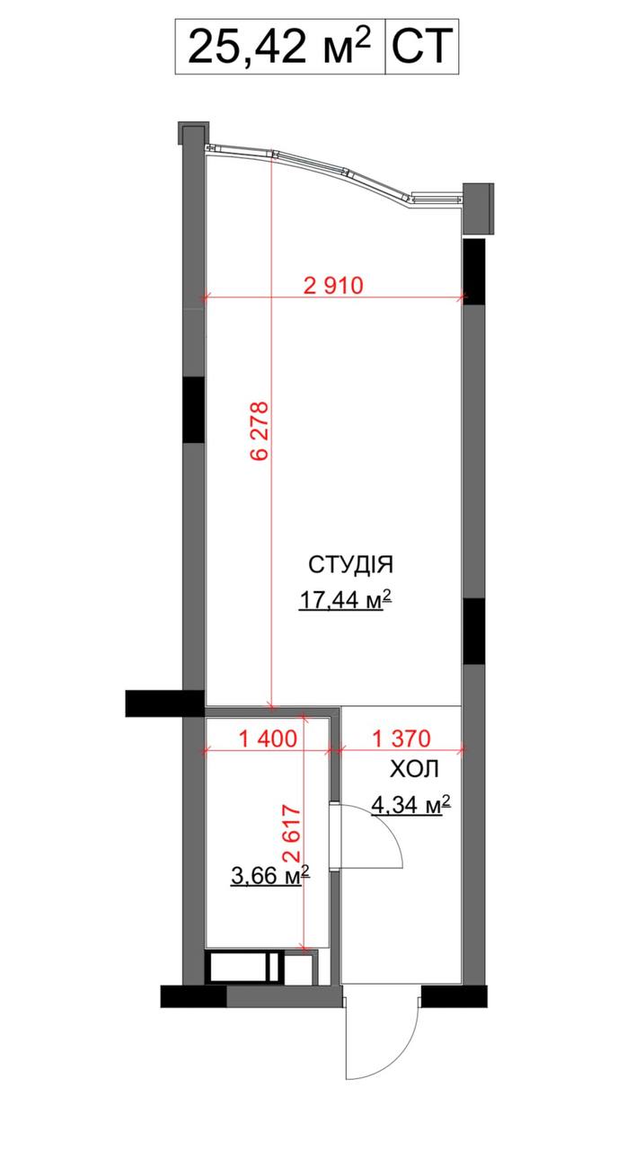 Планування вашої квартири а 25.42