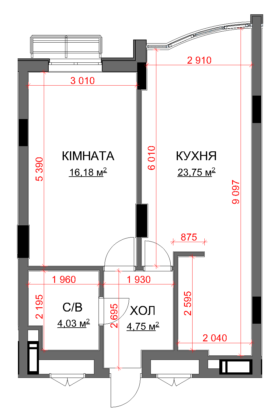 Планування вашої квартири Б 50.0