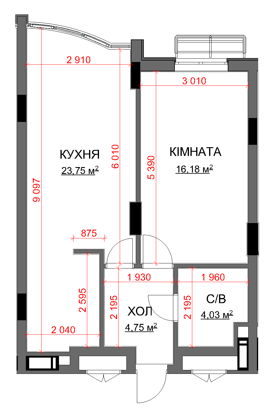 Планування вашої квартири Б 50.0